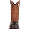 Georgia Boot Men's Waterproof Wellington, 9 M, Steel Toe, 11 in H, Brown, G5594 G5594 - alternate 4